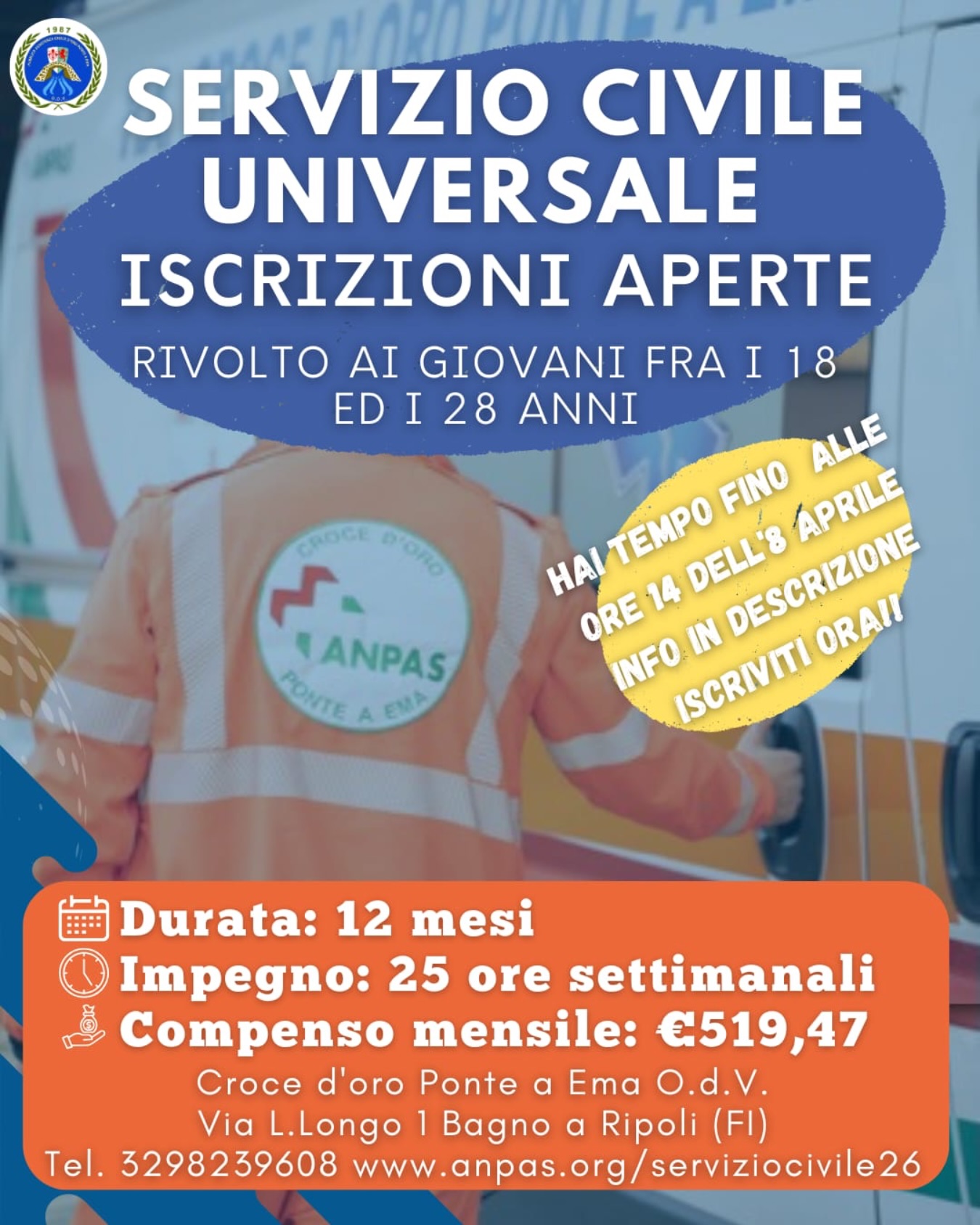 Servizio civile universale 2026